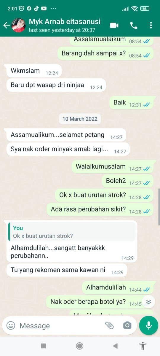 MINYAK ARNAB JANTAN 4 MINYAK ARNAB JANTAN 5 MINYAK ARNAB JANTAN